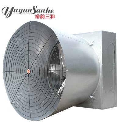 China Exhaust ventilation DJF (c) series cone fans (horn-cone fans) with flaps for poultryhouse for sale