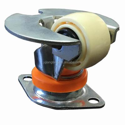 China PIVOT Swivel Top Plate 2 Inch Airport Conveyor Caster Nylon Air Cargo Caster for sale