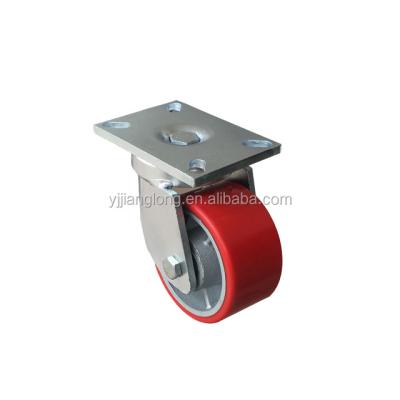 China swivel & Rigid super heavy 6x3 caster the load of each caster can be up to 1100 kg for sale