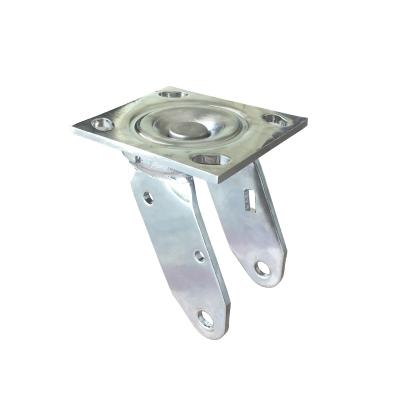 China Rigid 6 Inch Stainless Steel Bracket For Swivel Caster for sale