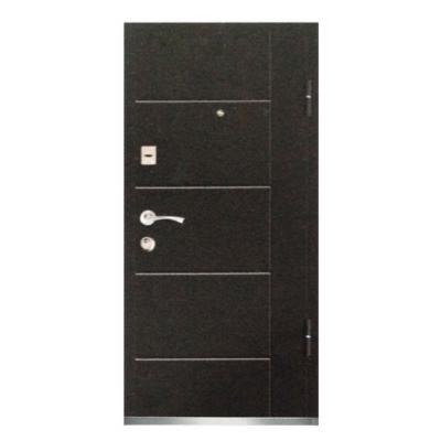 China Yekalon Modern Factory Directly Supply Steel MDF Door Base Track Security Door for sale