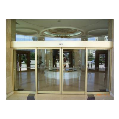 China Yekalon Top Selling Modern Hot Sale New Grade Design Commercial Automatic Glass Sliding Door for sale