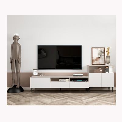 China Modern Simple Living Room Designs Modern Furniture Set Wooden TV Cabinets for sale