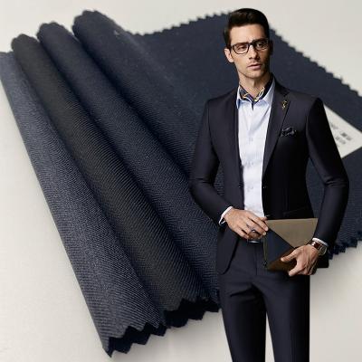 China Anti-Static Tropical Cool Wool Suiting Fabric Suit 100% 220S Super Tweed For Italian Fine Mens Suits Cashmere Wool Royal French Fabrics for sale