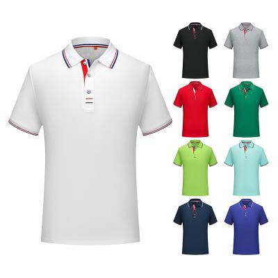 China Anti-wrinkle 32 Count Fine Pique Canvas Like Cotton Piping Collar Mens Classic Style Polo Shirt for sale