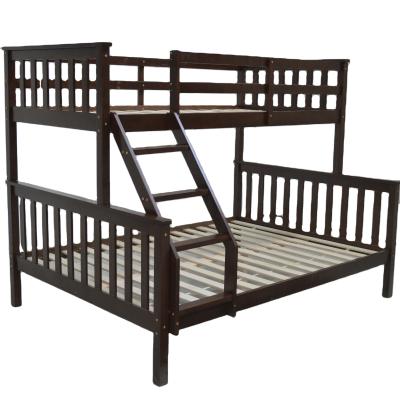 China Modern MKA532-B Modern Design Modern Popular Pine Bunk Bed Kids Solid Wood Triple Beds for sale