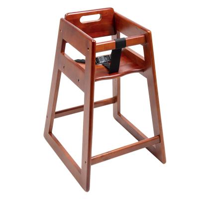 China Solid wood Hotel&restaurant high chairs&booster solid wood seats, restaurant style wooden umpire chair for sale