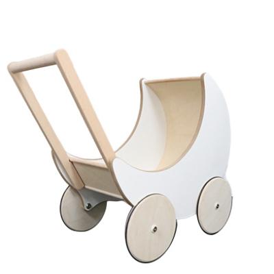 China Educational Push Toy Wooden Toy For Kids Toddler Trolley Baby Walkers Educational Toy Montesorri Kindergarten Educational Children Toy for sale