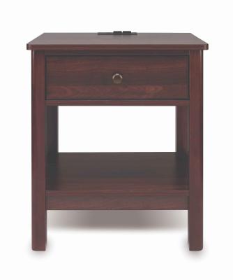 China (Other) adjustable adjustable bedroom nightstand corner table other) (, walnut nightstand bedside table with charging station for sale