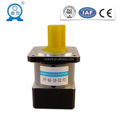 China Servo Motor Gearbox PLF 80 Reduction Servo Motor Planetary Gearbox for sale