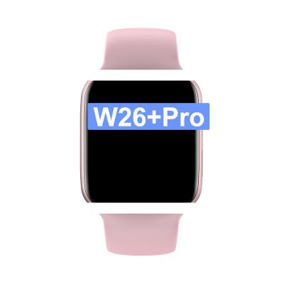 China 2021 Latest Smartwatch W26+PRO 1.75 Series 6 Inch IP68 Waterproof Smart Watch Series 6 Touch Screen Smart Watch for sale