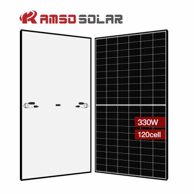 China Solar Power System TUV/CE 330w Monocrystalline Solar Panel for home use 330 watt panel solar price for sale for sale