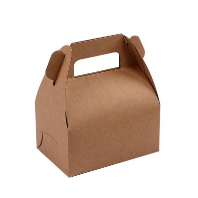 China Most Popular Disposable Handle Bakery Cookie Package Box for sale