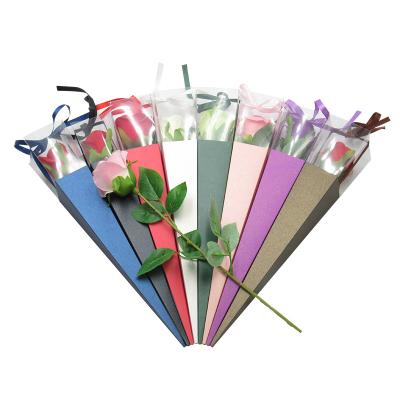 China Gift Teacher's Day Flower Package Valentine's Day Rose Flower Package for sale