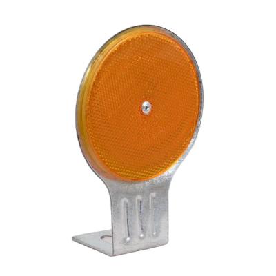 China Q235 Highway Guardrail Reflector Pavement Drafter Traffic Safety Reflective Reflectors For Guardrail for sale