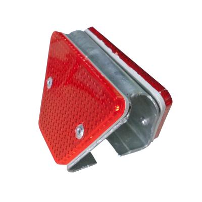 China Q235 Highway Guardrail Reflector Pavement Drafter Traffic Safety Reflective Reflectors For Guardrail for sale