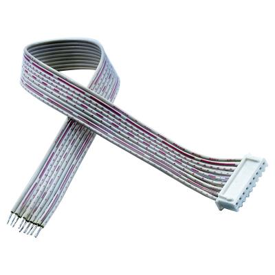 China JST Brand XH Series Connector 2.54 Pitch 9pin Flat Heating Ribbon Cable for sale