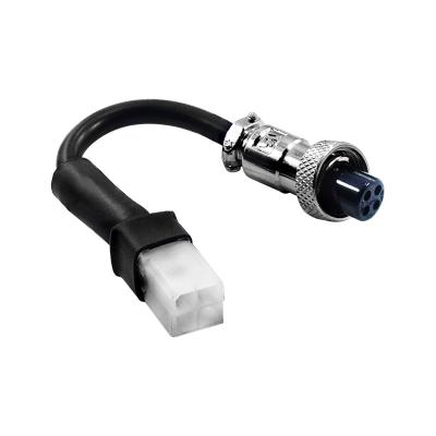 China Camera Aviation Circular Connector 4pin to 4.2mm Male Launch C4255 4pin Cable GX12 Plug Wire Harness for sale