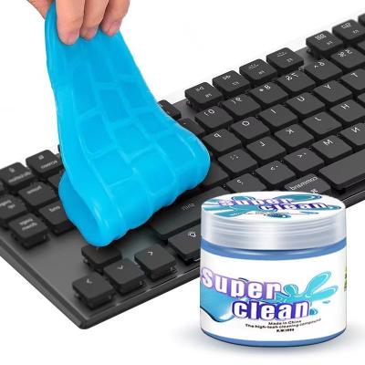 China Screen Clean Car Cleaning Gel, Magic Cleaning Tool, Mud Dust Cleaning Jelly For Car Computer Repeated Use Cleaning Gel for sale