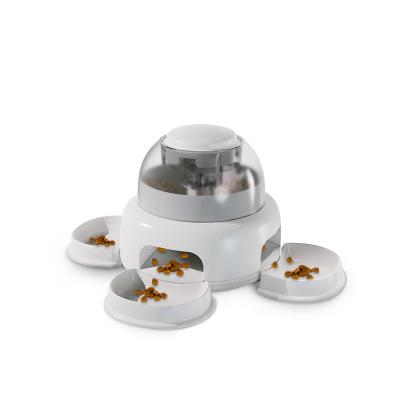 China Automatic Pet Feeder Slow Bowl, Interactive Dog Toys Slow Food Feeder Treat Puzzle Toy, Pet Treat Feeding Toy for sale