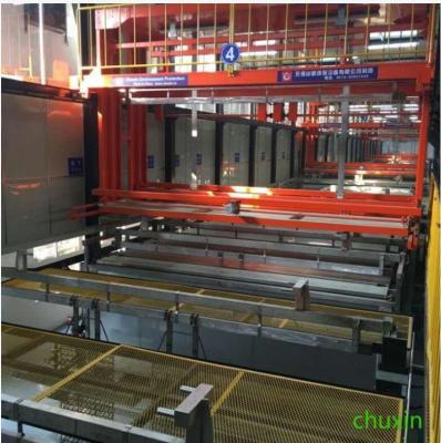 Китай Automated Plating Line Customizable Installation Space for Silver Plating продается