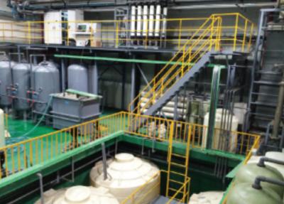 China Hanging Barrel Electroplating Production Line OEM Wastewater Treatment Station for sale