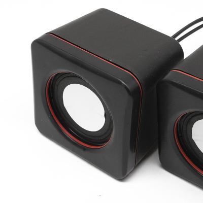 China None factory direct sale fashion custom computer cheapest computer usb wired speaker for sale