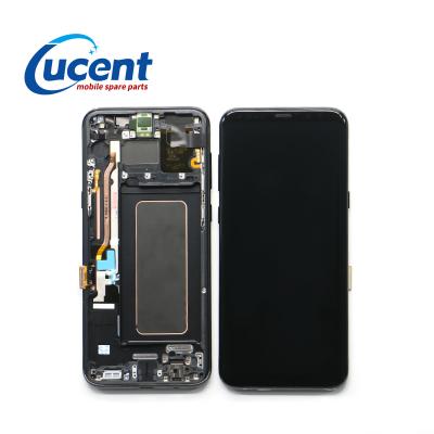 China Mobile LCD Digitizer Screen LCD Touch Display Digitizer Assembly With Frame For Samsung Galaxy S8 Plus 955 for sale