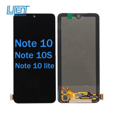 China MI Note 10 lite display Lucent wholesale price for redmi note 10 lcd for redmi note 10s display for redmi note 10 for sale