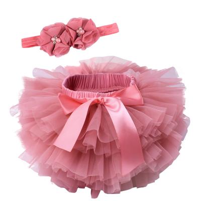 China Anti-wrinkle girl clothes fashion baby tutus infant girls skirt polyester tutu wholesale for princesa kids for sale