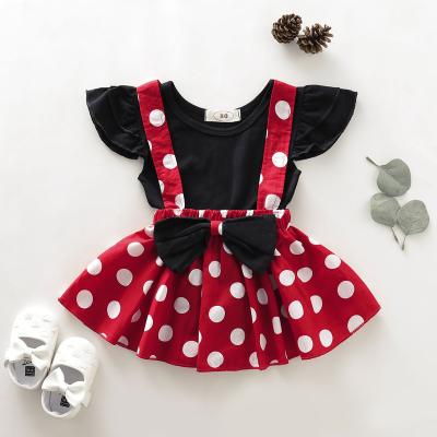 China Wholesale Kids Breathable Boutique Comfort Outfits 2021 Summer Kids 2 Pieces Dress Children Girls Dress Clothing Outfit Sets for sale