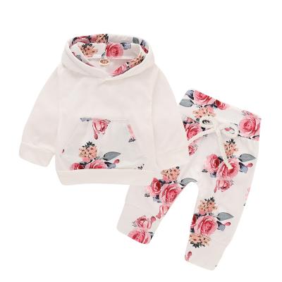 China High quality comfort breathable sale at low price baby hoodies sweatshirt and sweatpants set for sale