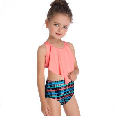 China Kids Boutique Breathable Clothing Wholesale Tops Sets Kids Swimming Clothes Sets Girls Baby Swimwear Outfits for sale