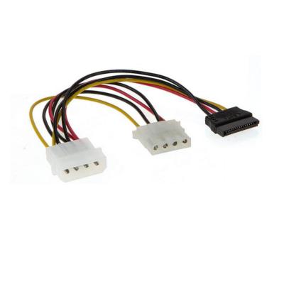 China Data Transmission Serial ATA SATA Hard Drive Power Cable And Line Adapter for sale