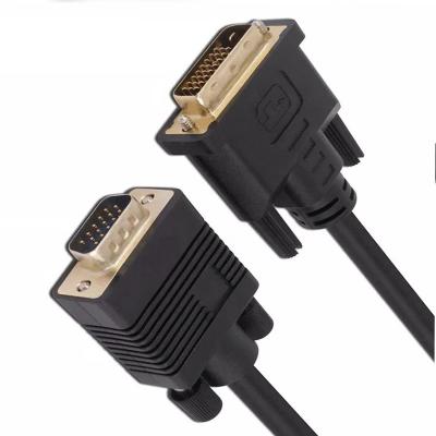 China Multifunctional Hot Selling DVI D Male To VGA Female Monitor Cable for sale