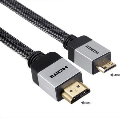 China HD-MI COMPUTER High Quality Nylon Braided Micro To Mini HD MI 4k 8k For Tablet PC for sale