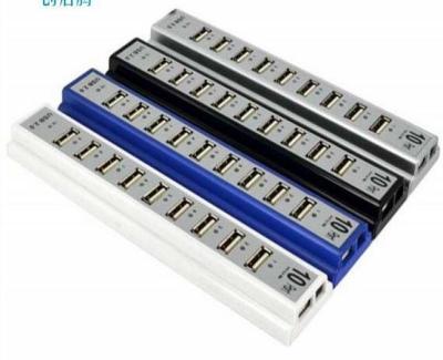 China Charging mobile devices .desk multiple 10 port usb hub furniture usb 2.0 hub furniture otg usb hub for sale