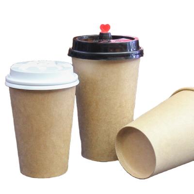 China Wholesale Customized Hot Single Wall Paper Cup Disposable Tea Coffee Milk Drink Paper Cups for sale