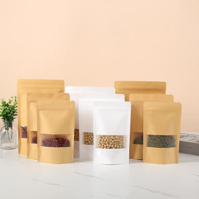 China Anti Oil Low Price Guaranteed Quality Custom Kraft Paper Seal Bag Suppliers for sale