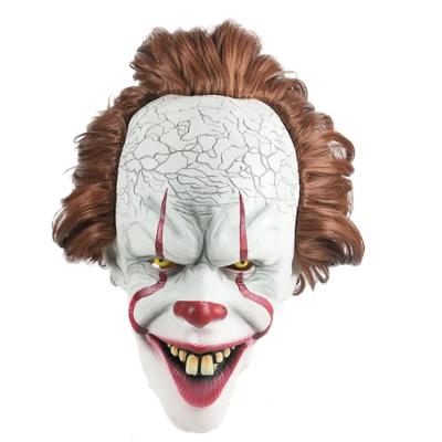 China Over 8 Years Horrific Stephen King Props Ball Supplies Carnival Dress Halloween Mask Latex Headgear for sale