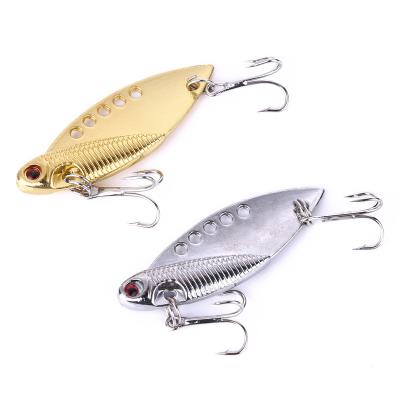 China Hengjia 5CM 11G 3D High Quality Eyes Bait VIB Metal Sinking Fishing Lure VIB011 for sale