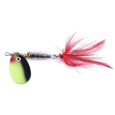 China 6g Metal Lures Metal Pike Spinner Blades Baits Fishing Rig Inline Spinner for sale