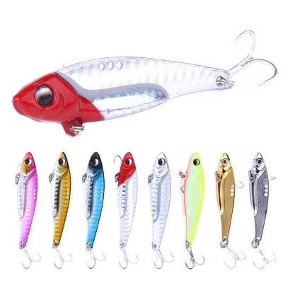 China 7g Metal 5cm Metal VIB Blade Fishing Lures Sinking VIB For Lure Fishing for sale