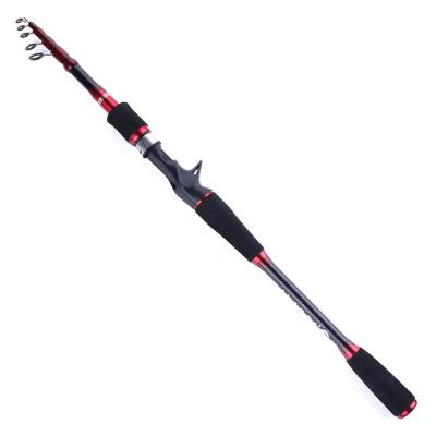 China Fiberglass Fishing Rod Carbon Fishing Pole Hand Pole Spining Glass Telescopic Rod 1.8m 2.1m 2.4m 2.7m For Sea for sale