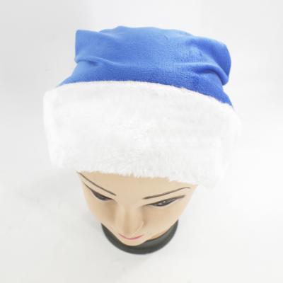 China Custom Made Funny Unisex Plush Toy Eco Friendly Santa Hats For Adults Christmas Party for sale