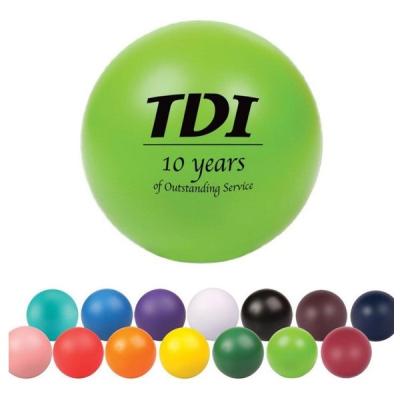 China Hot Sale Promotional Printed Toy Toy Round Shape Custom Anti PU Balls Stress Reliever For Adults for sale