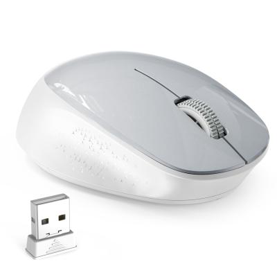 China LAPTOP US RATEL 2.4G Stock Ergonomic Computer Mouse for Laptop with USB Handheld Receiver Wireless Mouse for sale