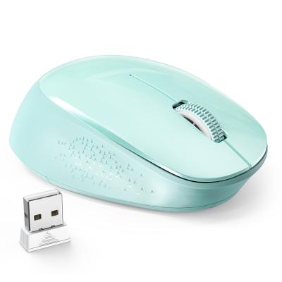 China LAPTOP US RATEL 2.4G Stock Ergonomic Computer Mouse for Laptop with USB Handheld Receiver Wireless Mouse for sale