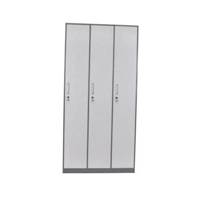 China OEM&ODM Factory Price Modern High Quality Cold Rolled Steel Metal Wardrobe School Locker Gym Clothes Storage Cabinet for sale