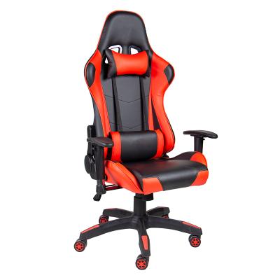 China Office Chair Computer PC Comfortabl0e Ergonomic Leather Rotating Gaming Chair (Height)Adjustable Furniture Professional Gamer Desk for sale